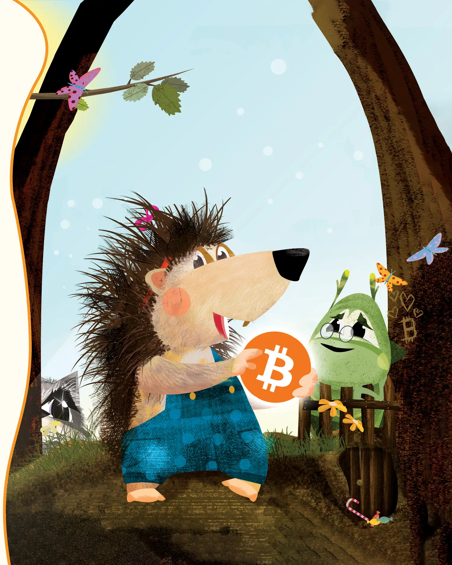 Bitcoin Standard for Kids illustrated page