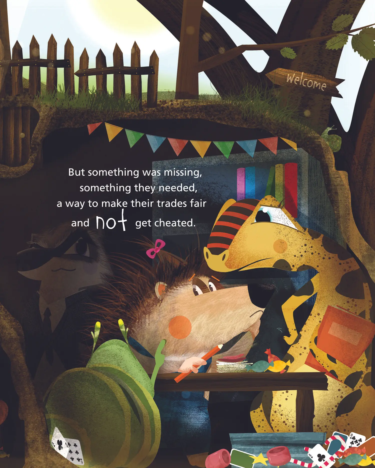 Illustration from Hedgie's Bitcoin adventure