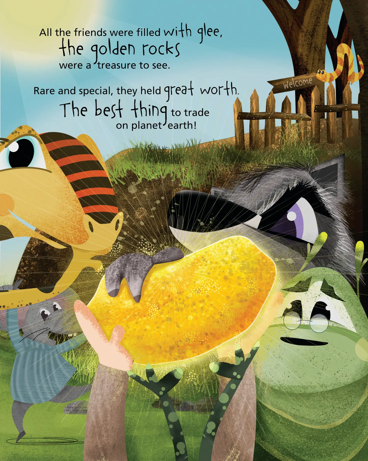 Illustration from Hedgie's Bitcoin adventure